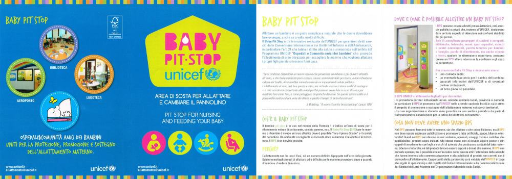 baby pit stop unicef