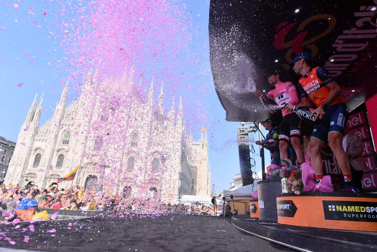 Giro d'Italia, 21° Tappa: Domoulin si prende la 100° maglia rosa
