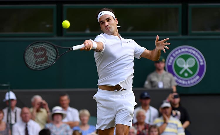 Federer sul velluto