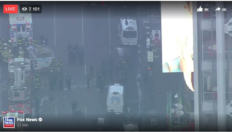 E' possibile seguire in diretta da New York quanto sta accadendo a seguito dell'attentato.