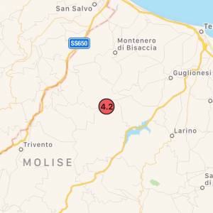 Questa mattina, alle 11.48, scossa di terremoto in Molise. "Diverso dalla sequenza del Centro Italia", spiegano gli esperti.