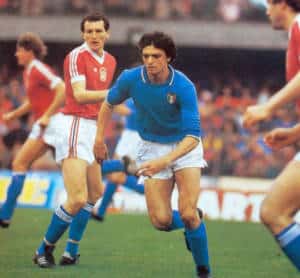 Italia vs Cecoslovacchia 1984 Verona Alessandro Altobelli