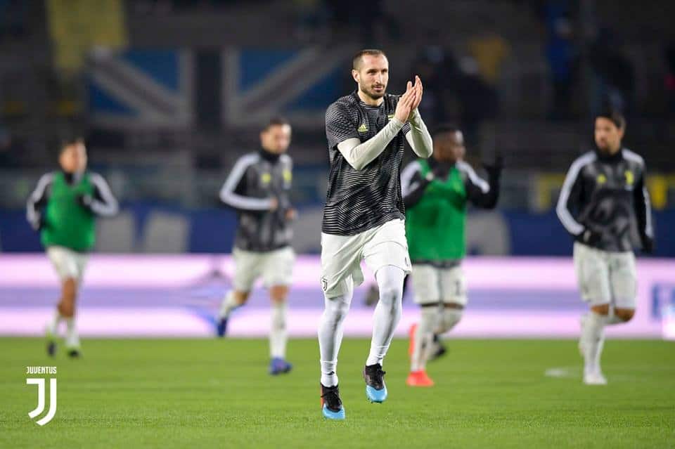 Infortunio Chiellini: il capitano della Juventus è uscito per infortunio contro l'Atalanta ma dovrebbe recuperare in tempo per l'Atletico M.