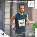 Edoardo Leotta Parkinson Maratona New York 3 novembre 2019