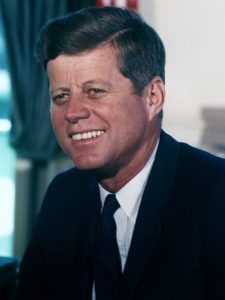 John F. Kennedy nel 1963 