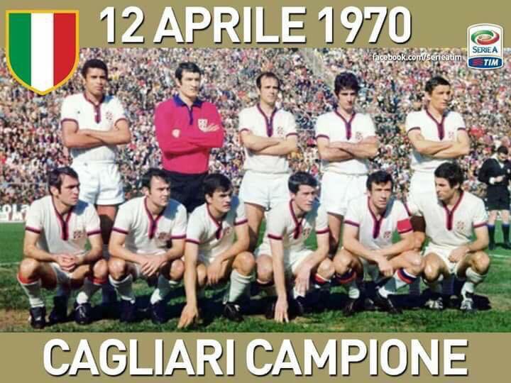 12 Aprile 2020 è Pasqua ma anche il Cinquantenario dello Scudetto del Cagliari 1970.