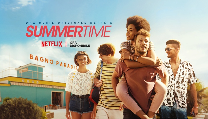L'estate arriva in anticipo su Netflix con la serie tv Summertime, ambientata nella Riviera Romagnola, e online dal 29 aprile.