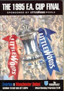 1995 FA Cup Final programme