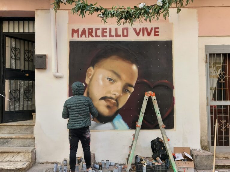 Scafati, un murale per ricordare Marcello