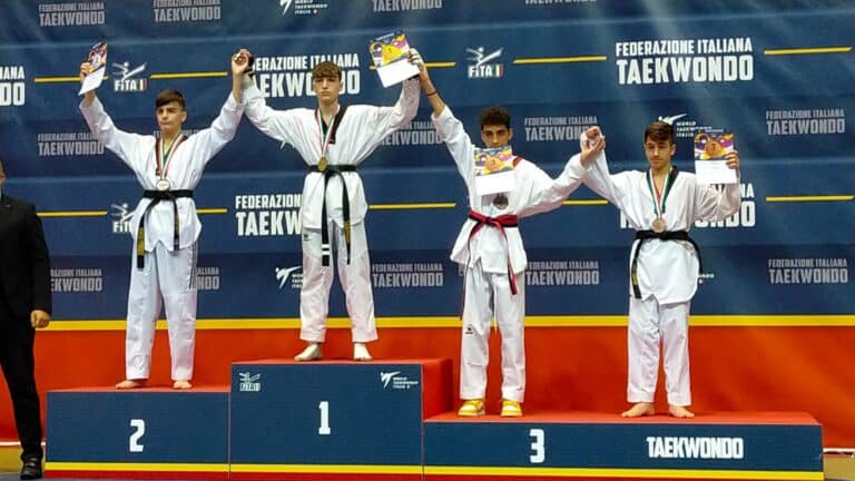 Il campano Angelo Longobardi è campione d’Italia di Taekwondo