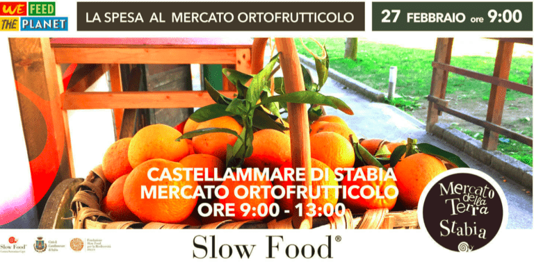 Castellammare di Stabia: anche a fine febbraio torna il mercato della terra di Slow Food