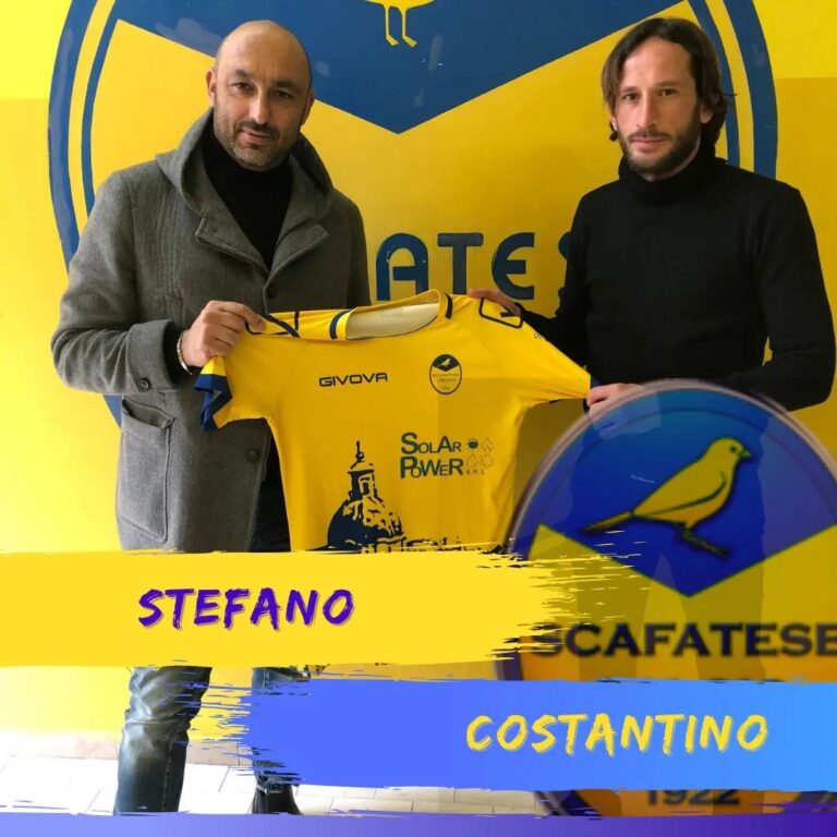 Scafatese, arriva lo Stabiese Costantino