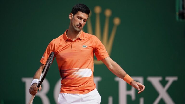 ATP Montecarlo – Subito fuori Djokovic. Avanzano Musetti e Sonego, fuori Fognini