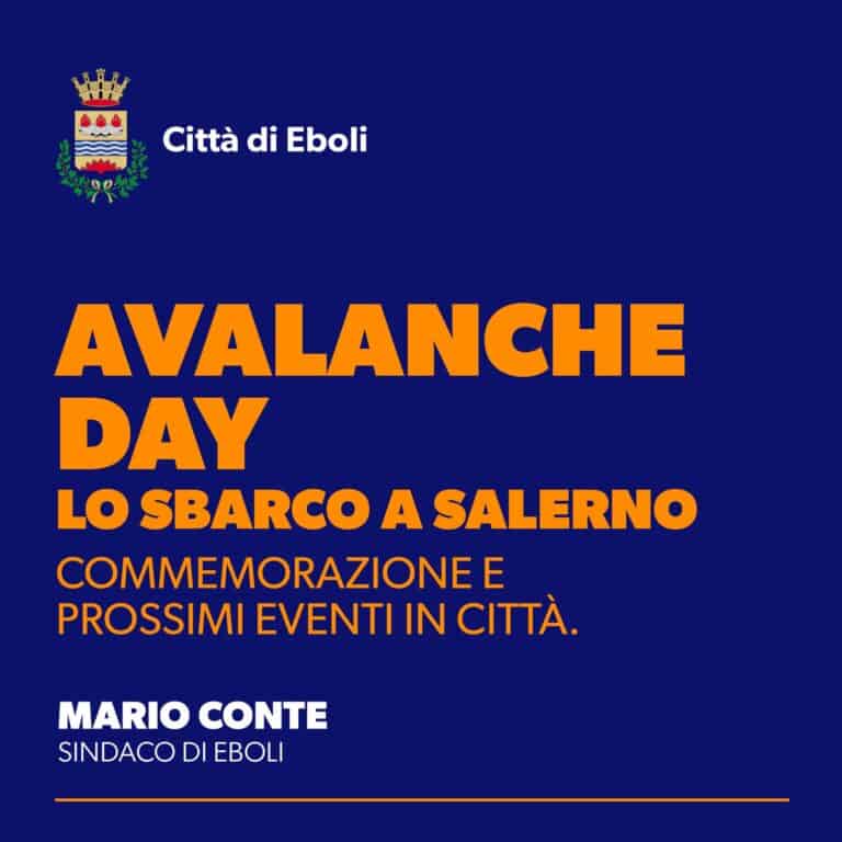 Eboli:Avalanche Day, i prossimi eventi in città