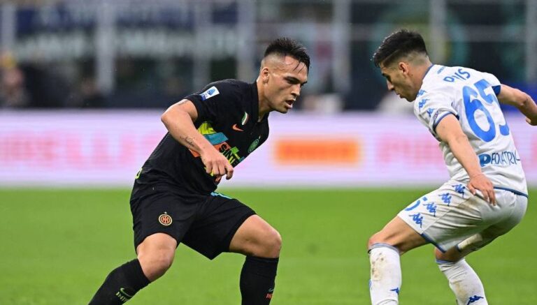 Lautaro “resuscita” l’Inter che poi rifila il poker all’Empoli