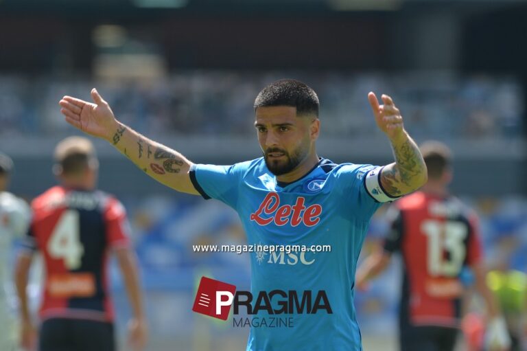 FOTO: Napoli-Genoa 3-0, la gara dell’addio di Insigne