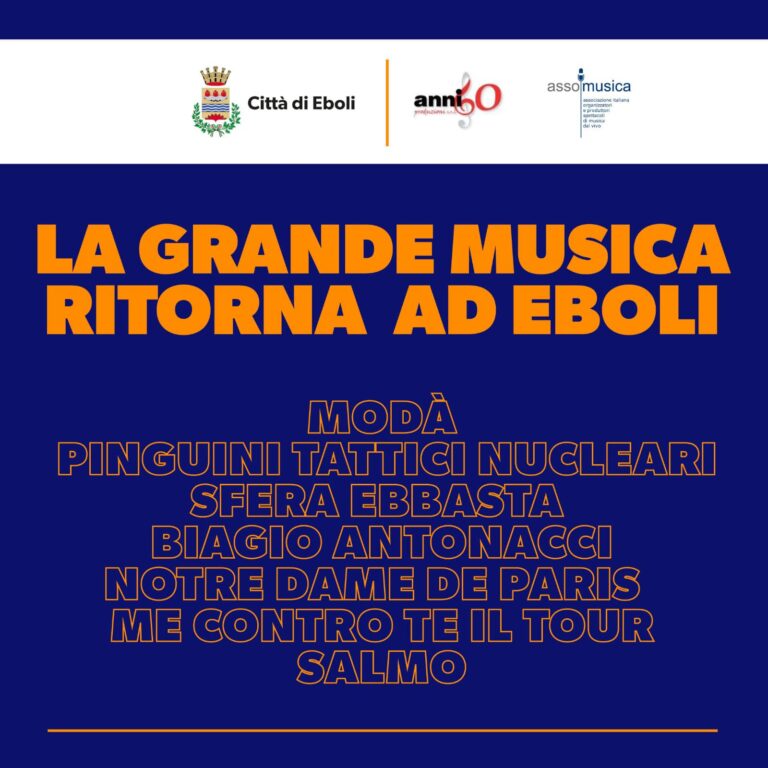 Eboli: Ritorna la grande musica!