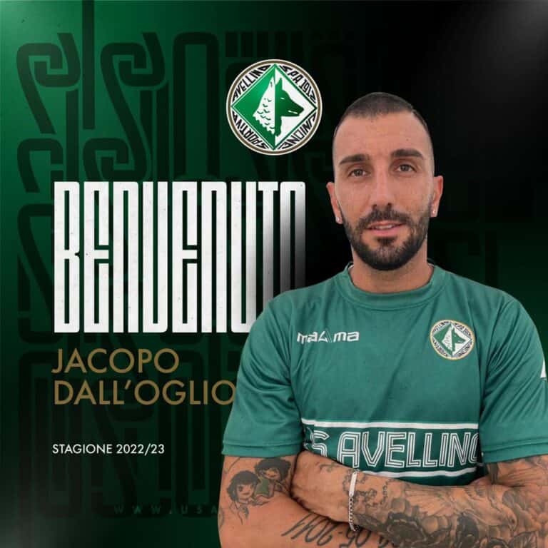 Avellino, colpo Jacopo Dall’Oglio!