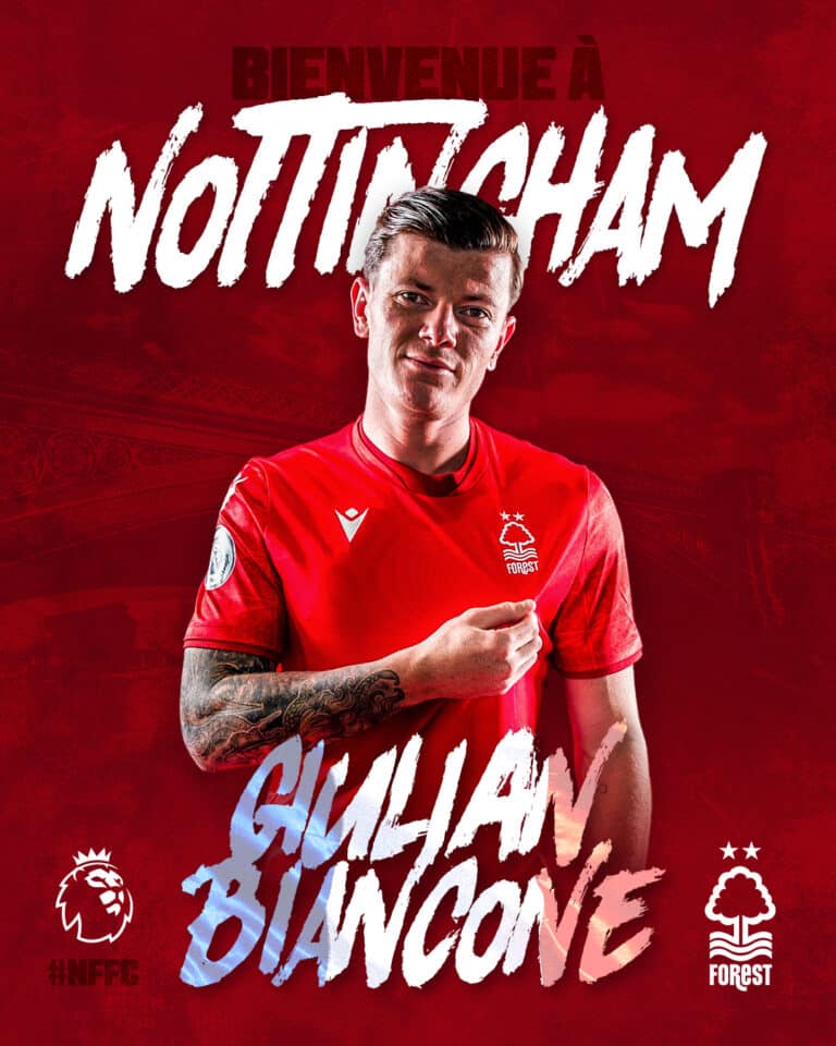 Welcome to Nottingham Forest, Giulian Biancone