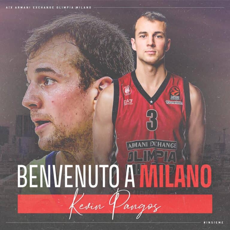 Olimpia Milano, arriva Kevin Pangos