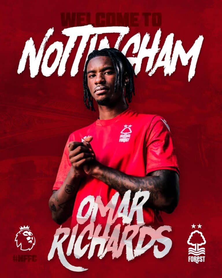 Welcome to Nottingham Forest, Omar Richards