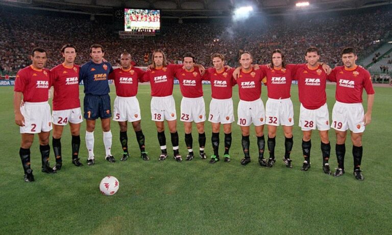 Roma Campione d’Italia nel 2001