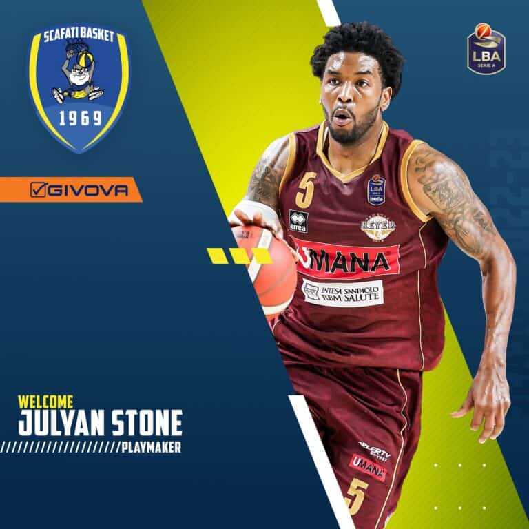 Givova Scafati, arriva il colpo Julyan Stone