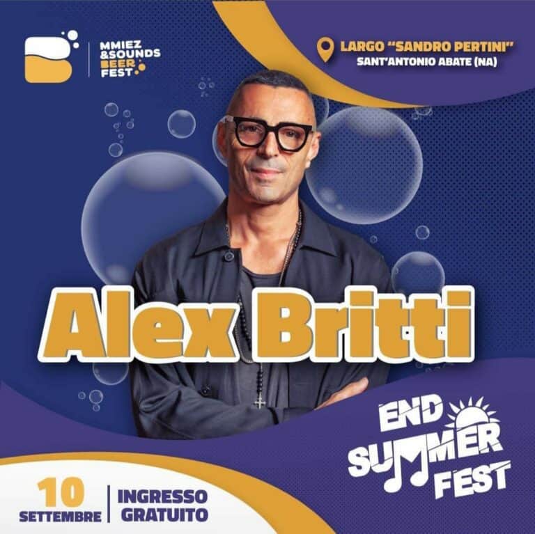 Alex Britti a Sant’Antonio Abate