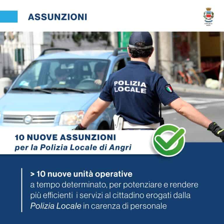 Angri- dieci nuove unità operative