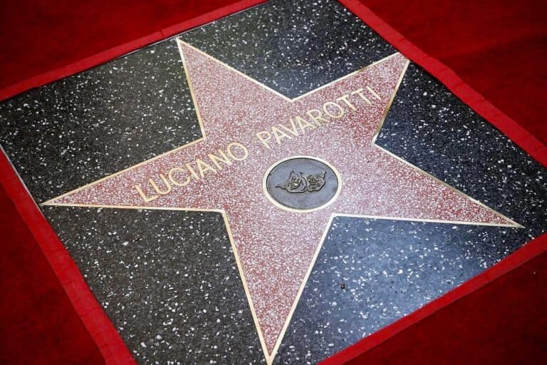 Walk of Fame, una stella per Luciano Pavarotti