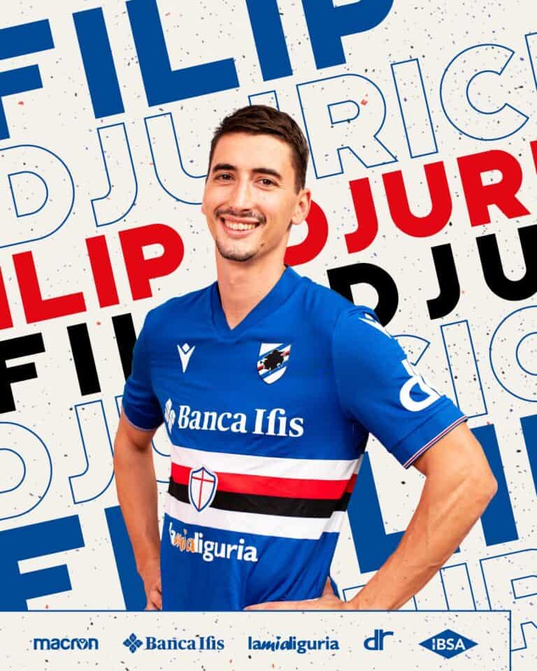 Djuricic è della Sampdoria: il serbo torna in blucerchiato