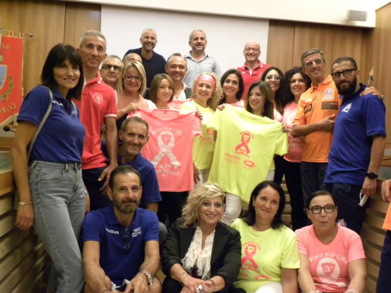 Si corre domeinca 4 settembre a Cardito la terza edizione della Race For Life, la corsa a favore delle pazienti con tumore al seno.