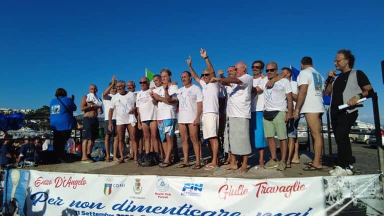 Miglio Marino a Baia, il campione è un 84enne