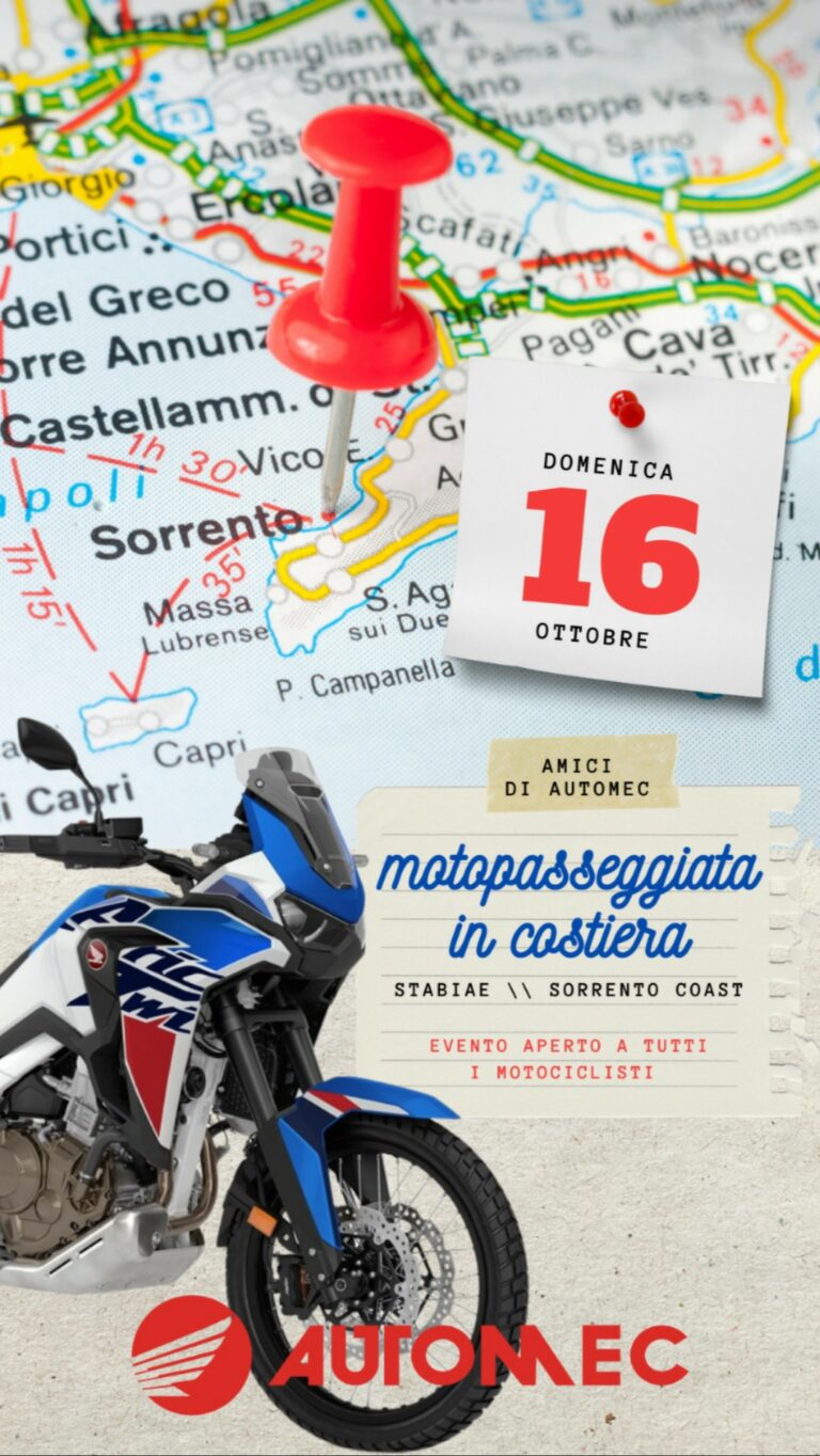 Motopasseggiata in Costiera – Stabia/ Sorrento Coast