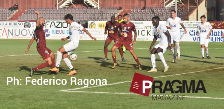 Trapani-Polisportiva Santa Maria Cilento 2-1: Vittoria di cuore per i granata con Falcone e autorete di Coulibaly. Niente da fare per il Cilento