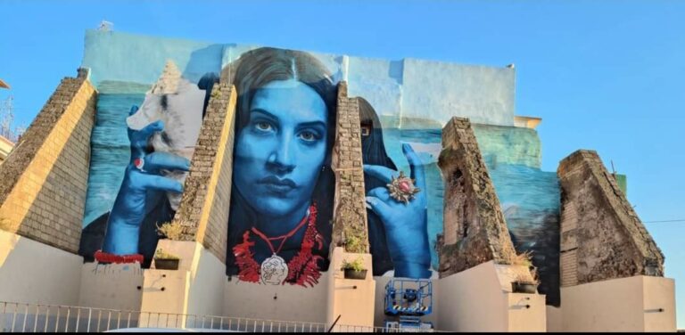 Torre del Greco, il murales del “Riscatto”