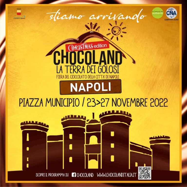 Torna Chocoland, la fiera del cioccolato artigianale a Napoli