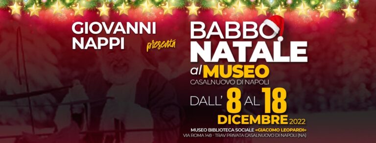 Casalnuovo di Napoli, “Babbo Natale al Museo”