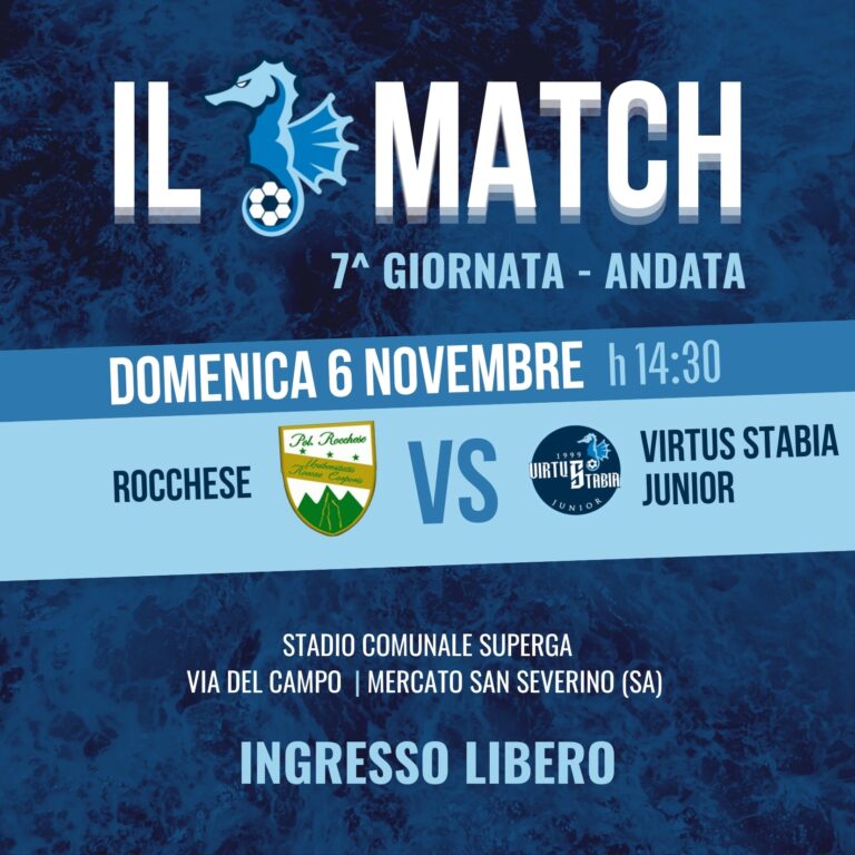 Virtus Junior Stabia- Il prossimo incontro