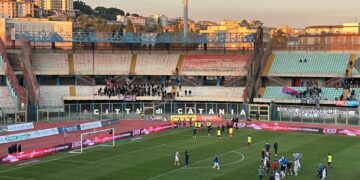 Catania-Trapani 2-1 (foto fonte: pagina ufficiale del Trapani)