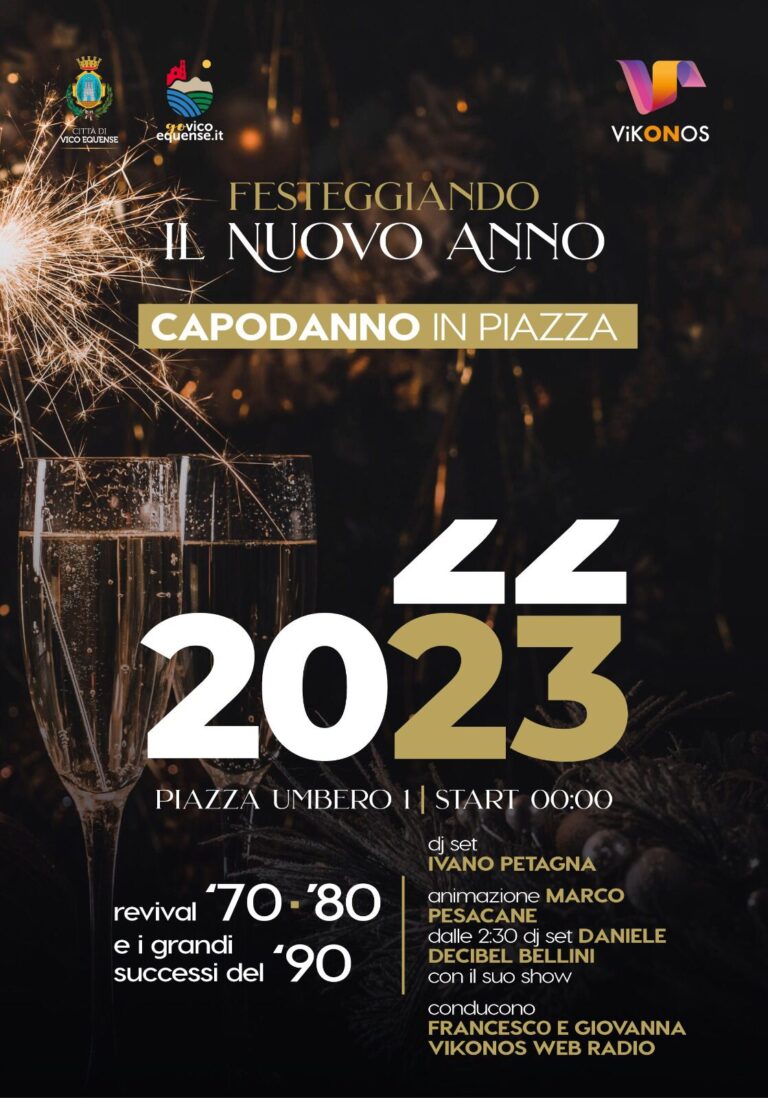 Vico Equense torna il Capodanno in Piazza