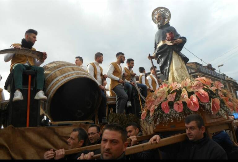 Macerata Campania, la Festa di Sant’Antuono