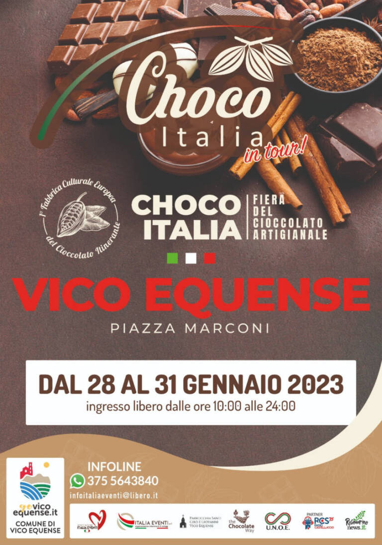 Vico Equense al via Choco Italia- Il dettaglio