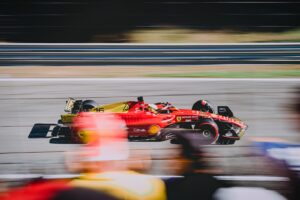 Leclerc's ferrari