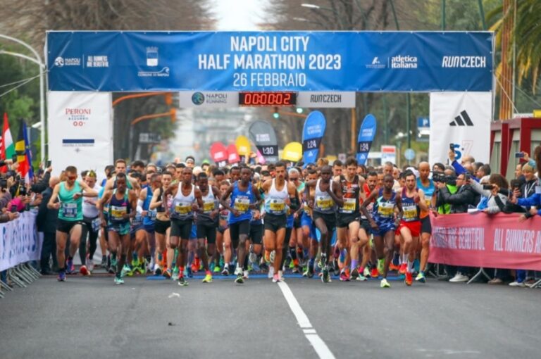 Napoli City Half Marathon 10^ vincono Muktar Edris e Angelika Mach