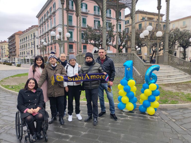 Castellammare di Stabia, il compleanno dell’associazione Stabiamore