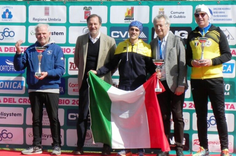 Gubbio, Festa del Cross, terza la Caivano Runners