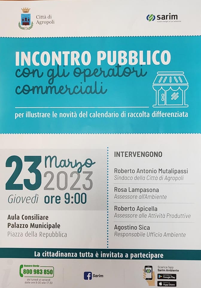 Agropoli incontro importante per i cittadini