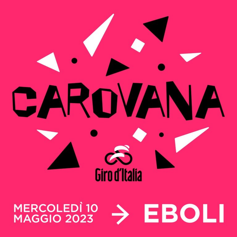 Eboli arriva la Carovana Rosa del Giro D’Italia