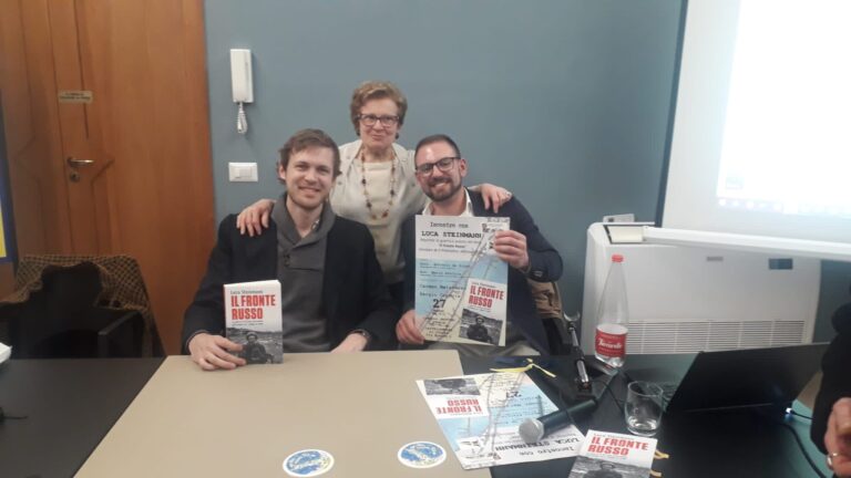 Castellammare di Stabia grande successo per la presentazione del  libro il “Fronte Russo” di Luca Steinmann